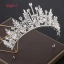 Abordable Doré Tiare Accessoire Cheveux Mariage 2019 Métal Perlage Cristal Perle Faux Diamant Mariage Accessorize
