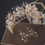 Charming Gold Bridal Jewelry 2019 Metal Crystal Sequins Tiara Earrings Wedding Accessories