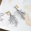 Vintage / Retro Black Bridal Jewelry 2019 Metal Crystal Tiara Earrings Wedding Accessories