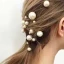 Modest / Simple Ivory Pearl Headpieces 2019 Metal Bridal Hair Accessories