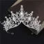Chic / Beautiful Silver Bridal Jewelry 2019 Metal Rhinestone Beading Earrings Necklace Tiara Wedding Accessories