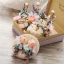 Flower Fairy Gold Artificial Flowers Bridal Jewelry 2019 Metal Crystal Pearl Flower Tiara Earrings Accessories