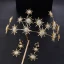 Chic / Beautiful Gold Bridal Jewelry 2019 Metal Tiara Earrings Burgundy Necklace Rhinestone Wedding Accessories