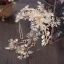 Chic / Beautiful Gold Bridal Jewelry 2019 Beading Metal Earrings Headpieces Accessories