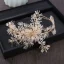 Chic / Beautiful Gold Bridal Jewelry 2019 Beading Metal Earrings Headpieces Accessories