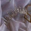 Vintage Bronse Har Tilbehor 2019 Metall Rhinestone Tiara Bryllup Tilbehør