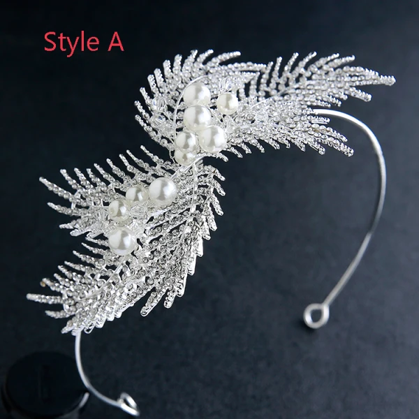 Chic / Belle Argenté Accessoire Cheveux Tiare Mariage Accessorize 2019 Métal Faux Diamant Accessoire Cheveux Mariage