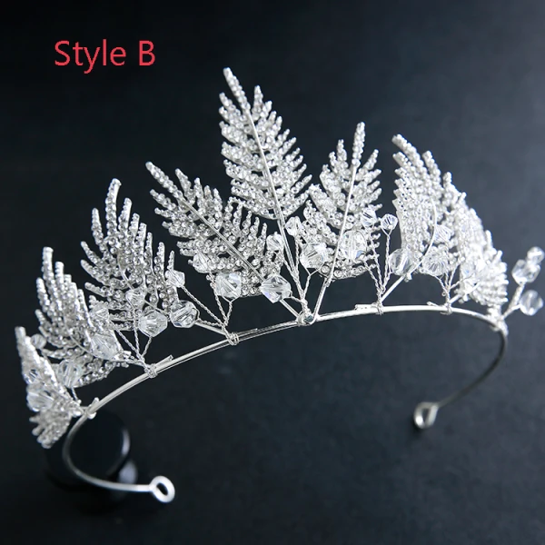 Chic / Belle Argenté Accessoire Cheveux Tiare Mariage Accessorize 2019 Métal Faux Diamant Accessoire Cheveux Mariage
