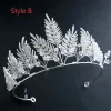 Chic / Beautiful Silver Headpieces Tiara Wedding Accessories 2019 Metal Rhinestone Bridal Hair Accessories
