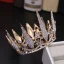 Fine Gull Brudesmykker 2019 Metall Rhinestone Tiara Dusk Øredobber Bryllup Tilbehør