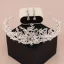 Chic / Beautiful Silver Bridal Jewelry 2019 Metal Earrings Necklace Tiara Crystal Rhinestone Wedding Accessories