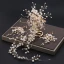 Chic / Beautiful Gold Tassel Headpieces 2019 Metal Pearl Beading Bridal Hair Accessories