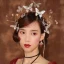 Flower Fairy Gold Bridal Hair Accessories 2019 Metal Butterfly Rhinestone Tassel Headpieces