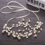 Elegante Goud Huwelijk Hoofdbanden Bruids Haaraccessoires 2019 Metaal Zirkonium Parel Haaraccessoires Oorbellen Accessoires