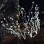 Charmig Silver Rhinestone Brud Huvudbonad 2019 Metall Tiara Bröllop Tillbehör