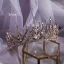 Vintage / Retro Baroque Black Rhinestone Tiara 2019 Metal Bridal Hair Accessories