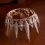 Elegant Rose Gold Bridal Hair Accessories 2019 Metal Rhinestone Tiara Wedding Accessories