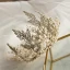Luksusowe Złote Ozdoby Do Włosów Ślubne 2019 Stop Frezowanie Rhinestone Tiara Ślub Akcesoria