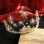 Chic / Beautiful Gold Bridal Jewelry 2019 Alloy Rhinestone Flower Crystal Tiara Earrings Wedding Accessories