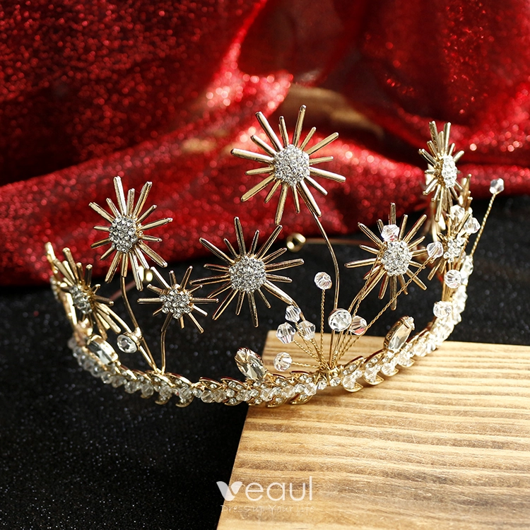 4 stuks gouden haarband met strass kristallen, bruiloft glitter, bruidshaarsieraad, eenvoudige kristallen hoofdband, blad, sprankelende haarband, hoofdtooi, haarband voor vrouwen en meisjes