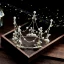 Chic / Beautiful Gold Bridal Jewelry 2019 Alloy Pearl Rhinestone Tiara Earrings Wedding Accessories