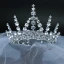 Scintillantes Argenté Faux Diamant Tiare 2019 Métal Mariage Accessoire Cheveux Mariage