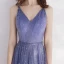 Elegant Royal Blue Evening Dresses  2019 A-Line / Princess V-Neck Spaghetti Straps Sleeveless Glitter Sequins Tulle Beading Sash Floor-Length / Long Ruffle Backless Formal Dresses