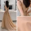 Sexy Kaki Robe De Soirée 2019 Princesse Bretelles Spaghetti Sans Manches Appliques En Dentelle Perlage Tribunal Train Volants Dos Nu Robe De Ceremonie