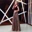 Chic / Beautiful Burgundy Jacquard Suede Evening Dresses  2019 A-Line / Princess Deep V-Neck Sleeveless Beading Sash Floor-Length / Long Ruffle Backless Formal Dresses