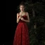Chic / Belle Bordeaux Robe De Soirée 2019 Princesse Bretelles Spaghetti Sans Manches Glitter Paillettes Tulle Longue Dos Nu Robe De Ceremonie
