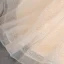 Chic / Belle Champagne Dentelle Robe De Mariée 2019 Robe Boule Bustier Sans Manches Dos Nu Glitter Tulle Appliques En Dentelle Perlage Chapel Train Volants