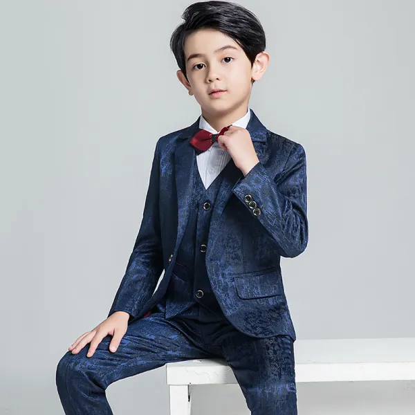 2022 Mint Green Boy's Formal Wear Suits For Boy (Jacket+Pants+Vest