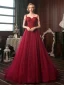 Meilleure Rouge Robe De Soirée 2020 Princesse Bretelles Spaghetti Sans Manches Perlage Gland Glitter Tulle Train De Balayage Dos Nu Robe De Ceremonie