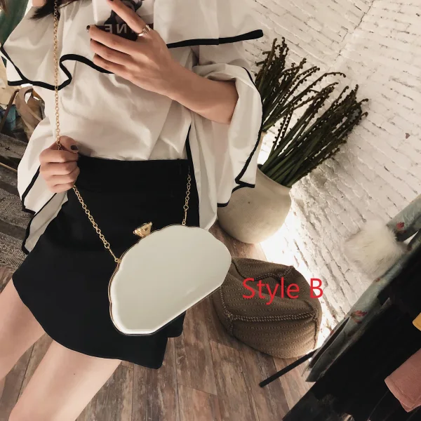 Amazing / Unique Ivory Clutch Bags 2019 Metal Rhinestone