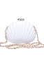 Amazing / Unique Ivory Clutch Bags 2019 Metal Rhinestone
