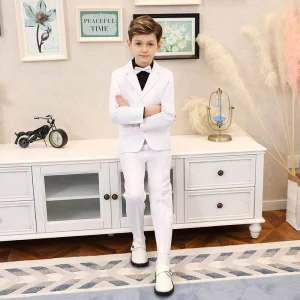 Elegante Witte Jongenspakken 2019