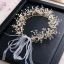 Élégant Doré Bandeaux 2020 Alliage Cristal Lacer Accessoire Cheveux Mariage Accessoire Cheveux Mariage
