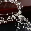 Snygga / Fina Elfenben Pannband 2020 Metall Pärla Tassel Hårsmycken Bröllop Tillbehör