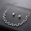 Modest / Simple Ivory Pearl Necklace 2020 Metal Wedding Bridal Jewelry Accessories