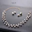 Modest / Simple Ivory Pearl Necklace 2020 Metal Wedding Bridal Jewelry Accessories