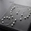 Modest / Simple Ivory Pearl Necklace 2020 Metal Wedding Bridal Jewelry Accessories