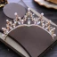 Fine Gull Tiara Øredobber Halskjede 2019 Metall Beading Perle Rhinestone Brudesmykker Bryllup Tilbehør