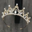 Chic / Beautiful Gold Tiara Earrings Necklace 2019 Metal Rhinestone Pearl Bridal Jewelry Wedding Accessories