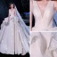Luxe Champagne Trouwjurken Baljurk 2020 Diepe v-hals Mouwloos Ruglooze Glans Tule Appliques Kant Kralen Cathedral Train Ruche