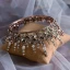 Vintage Barock Brun Brud Huvudbonad 2020 Metall Rhinestone Tiara Bröllop Tillbehör