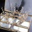 Chic / Beautiful Gold Bridal Jewelry 2020 Alloy Beading Pearl Star Tassel Earrings Wedding Accessories