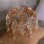 Fine Gull Har Tilbehor 2020 Metall Rhinestone Tiara Bryllup Tilbehør
