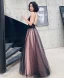 Sexy Noire Robe De Soirée 2020 Princesse Bretelles Spaghetti Sans Manches Appliques En Dentelle Perlage Longue Volants Dos Nu Robe De Ceremonie
