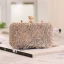 Fashion Black Gold Clutch Bags 2020 Metal Rhinestone Evening Party Accessories