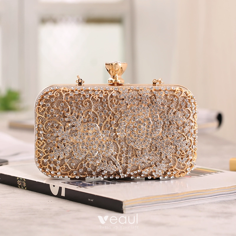 Small gold clutch 2025